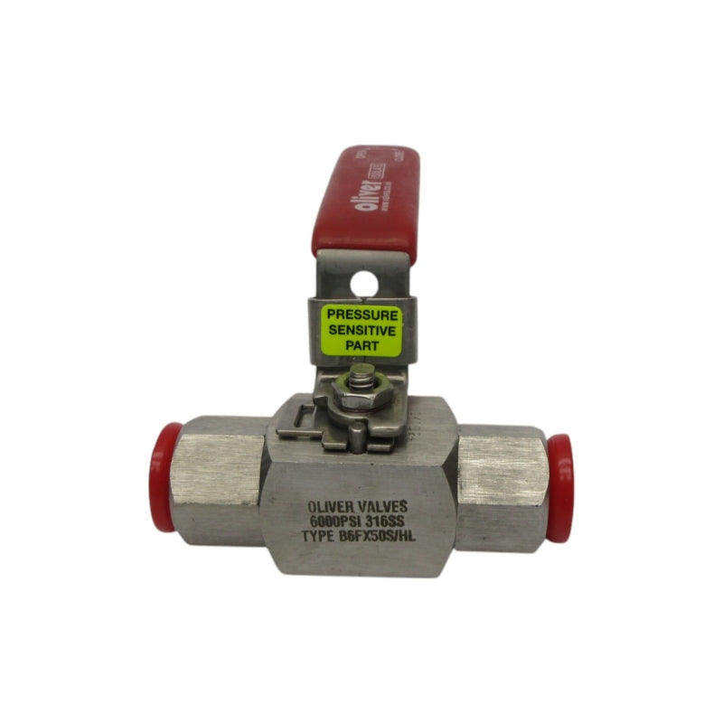 OLIVER VALVES B6FX50S/HL 6000PSI NSNP