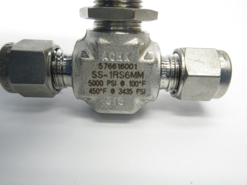 SWAGELOK SS-1RS6MM 5000PSI NSNP
