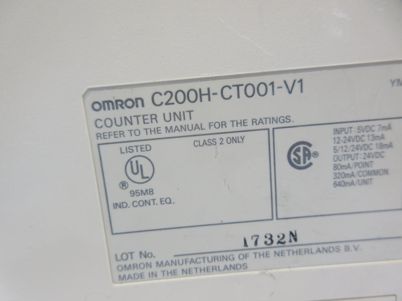 OMRON C200H-CT001-V1 12-24VDC NSNP
