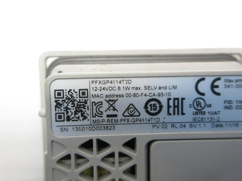 PROFACE PFXGP4114T2D 12-24VDC NSNP