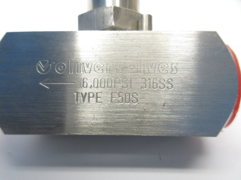 OLIVER VALVES F50S 6000PSI NSNP