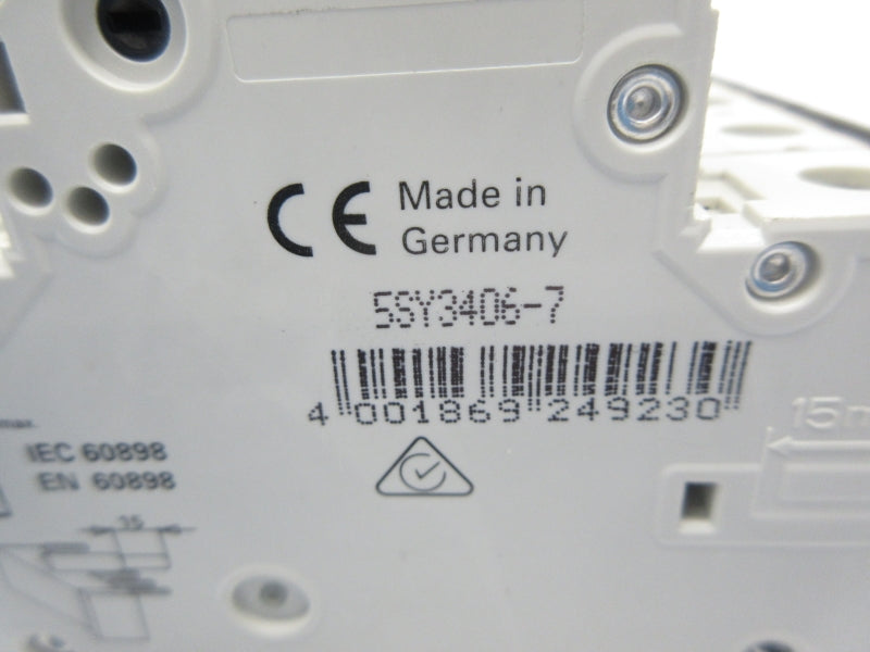 SIEMENS 5SY3406-7 400V 6A NSNP