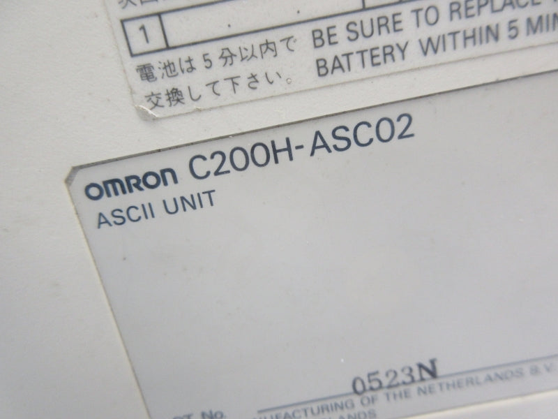 OMRON C200H-ASC02 NSNP