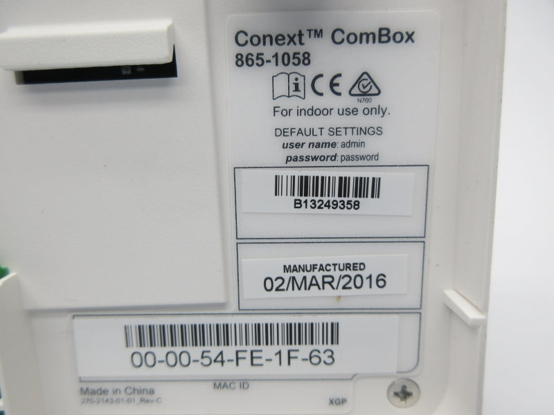 SCHNEIDER ELECTRIC 865-1058 NSNP