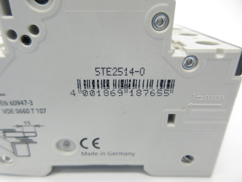SIEMENS 5TE2514-0 400V 63A NSNP