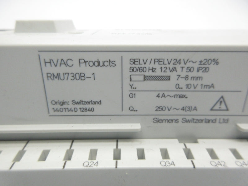 SIEMENS RMU730B-1 24V NSNP