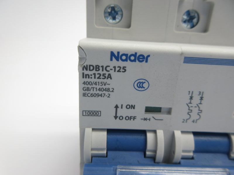 NADER NDB1C-125 400/415V 125A NSNP