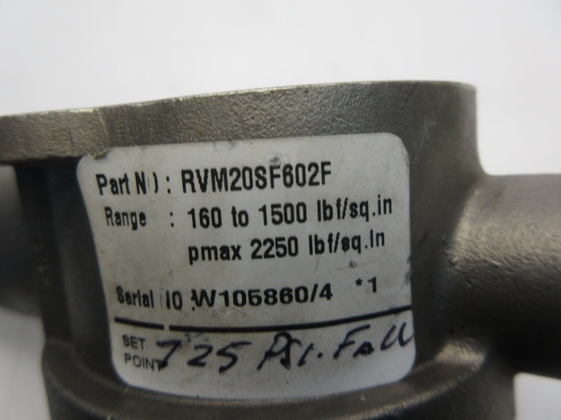 DELTA CONTROLS RVM20SF602F NSNP