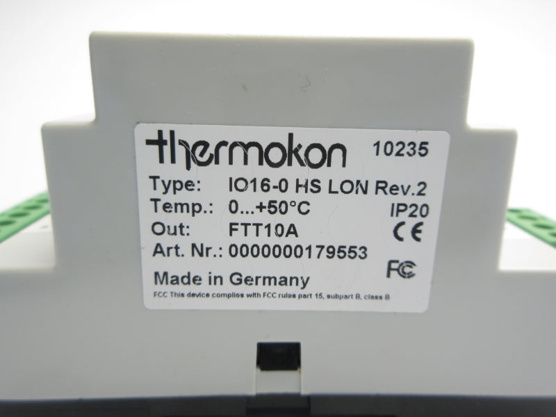 THERMOKON IO16-0HSLON 0000000179553 REV. 2 NSNP