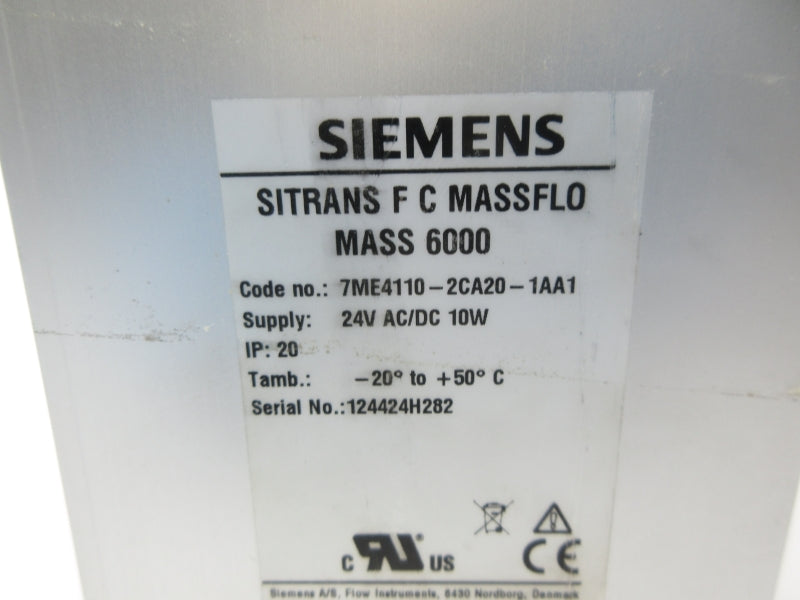 SIEMENS 7ME4110-2CA20-1AA1 24VAC/DC NSNP