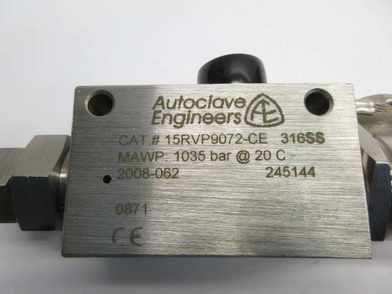 AUTOCLAVE ENGINEERS 15RVP9072-CE NSNP