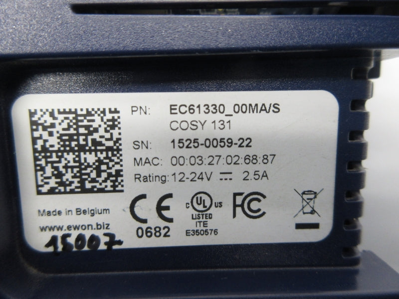 EWON EC61330_00MA/S 12-24V 2.5A NSNP