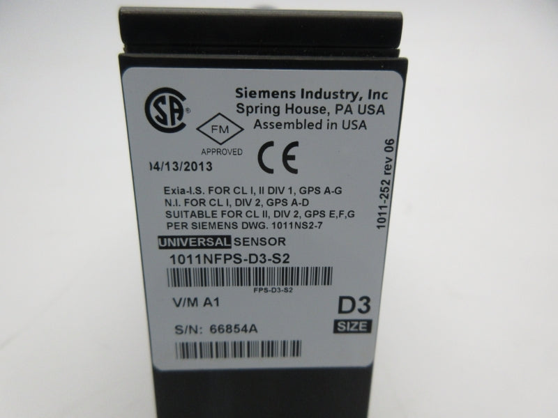 SIEMENS 1011NFPS-D3-S2 NSNP