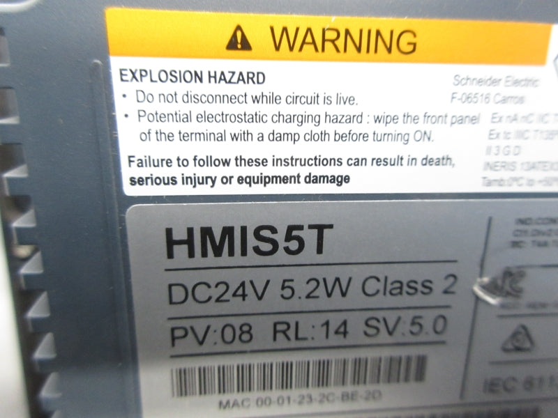 SCHNEIDER ELECTRIC HMIS5T HMIS85 24VDC NSNP