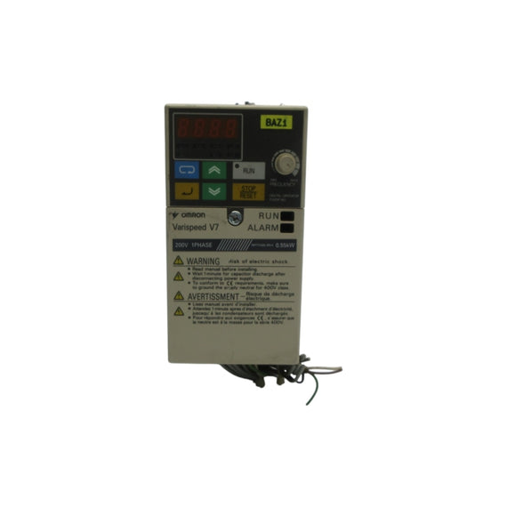 YASKAWA ELECTRIC CIMR-V7AZB0P4 200-240V 7.4A UNMP