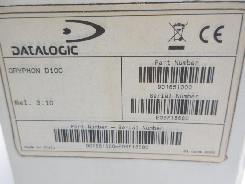 DATALOGIC D100 901651000 NSMP