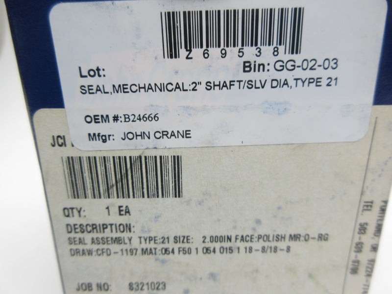 JOHN CRANE B24666 NSMP