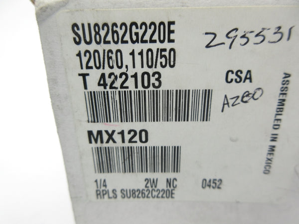 ASCO SU8262G220E 110/120V 180-200PSI 1/4" NSMP