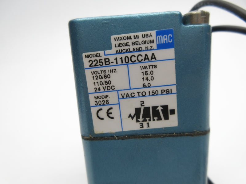 MAC 225B-110CCAA 110/120V 150PSI NSNP