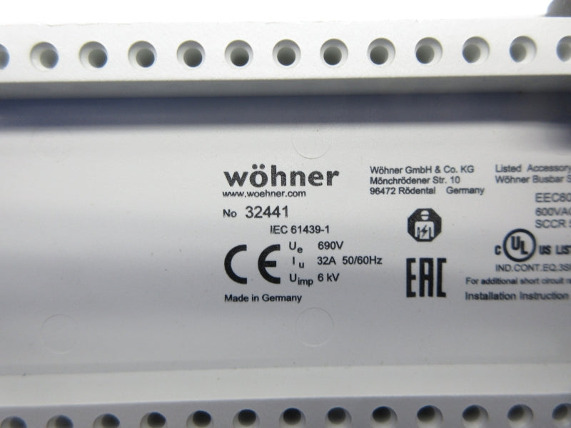 WOHNER 32441 600VAC NSNP