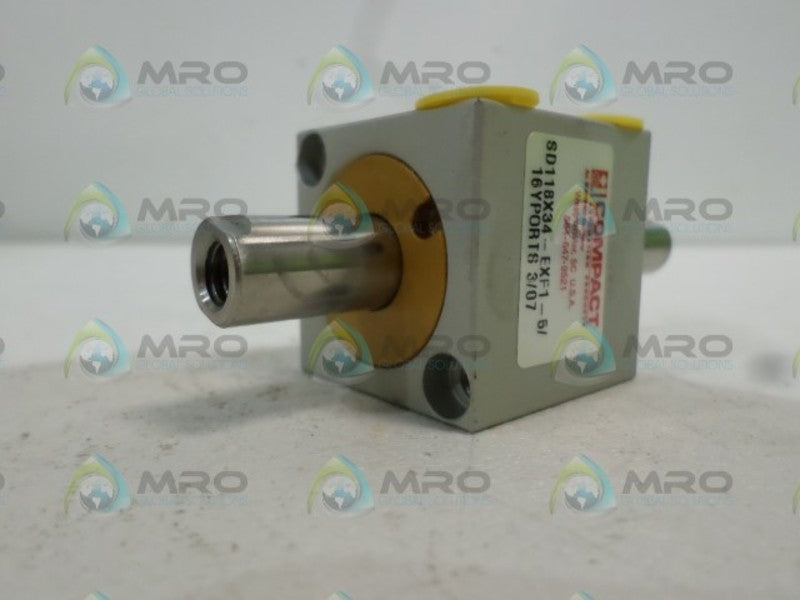 COMPACT SD118X34-EXF1-5/16YPORTS CYLINDER NSNP