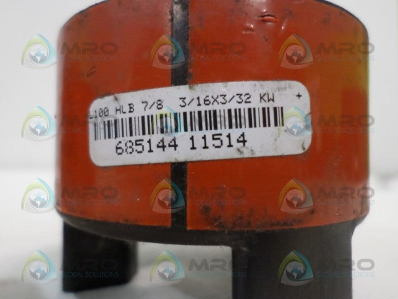 LOVEJOY 68514411514 L-100 JAW COUPLING .875 UNMP
