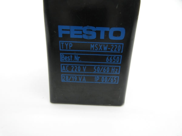 FESTO MSXW-220 6650 220VAC NSNP