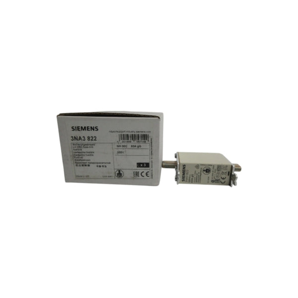 SIEMENS 3NA3822 500VAC 63A (PKG OF 3) NSMP