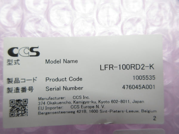 CCS LFR-100RD2-K NSMP