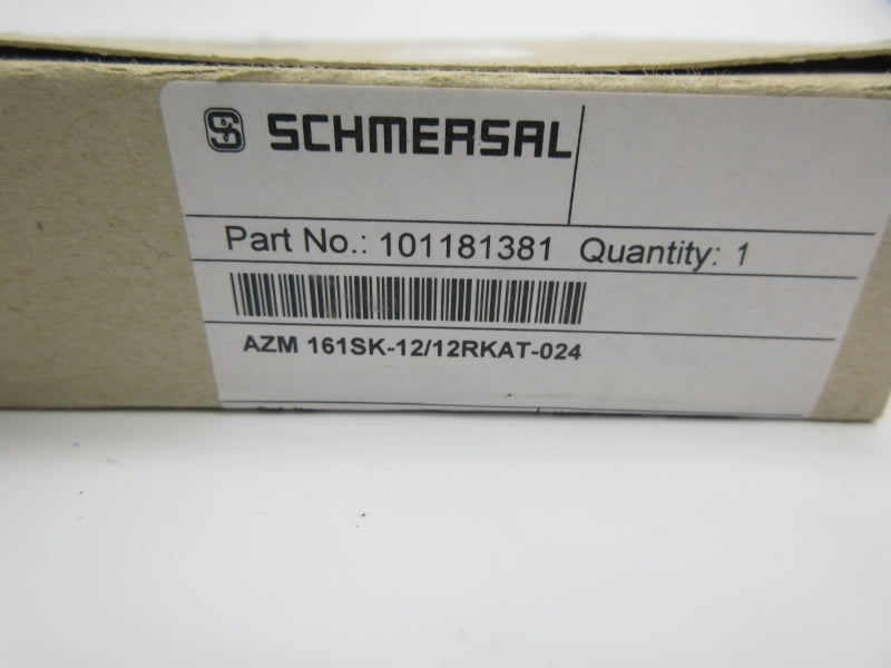 SCHMERSAL 101181381 AZM 161SK-12/12RKAT-024 230V 4A NSMP
