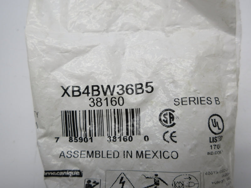TELEMECANIQUE XB4BW36B5 SER. B NSMP
