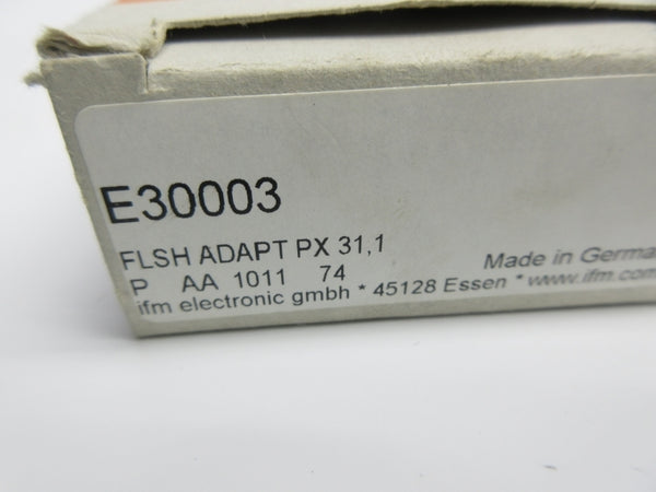IFM EFECTOR E30003 FLSH ADAPT PX 31.1 NSMP