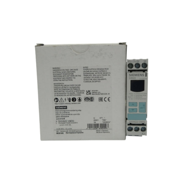 SIEMENS 3UG4622-1AW30 0.05-10A NSMP