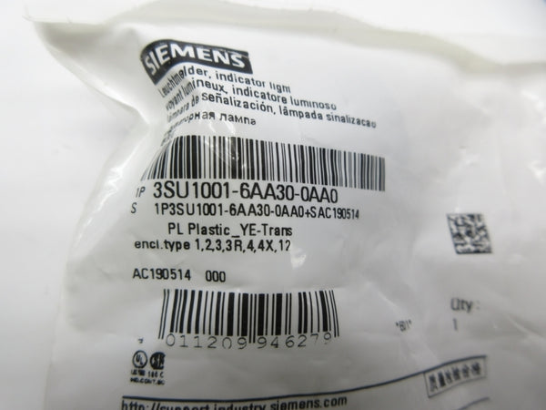 SIEMENS 3SU1001-6AA30-0AA0 NSMP