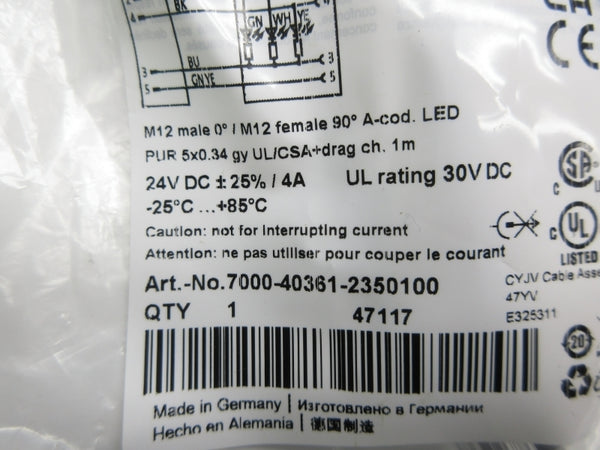 MURR ELEKTRONIK 7000-40361-2350100 24VDC 4A NSMP