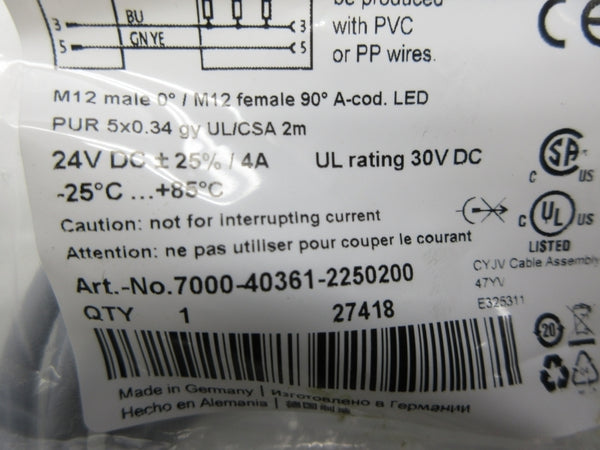 MURR ELEKTRONIK 7000-40361-2250200 24VDC 4A NSMP
