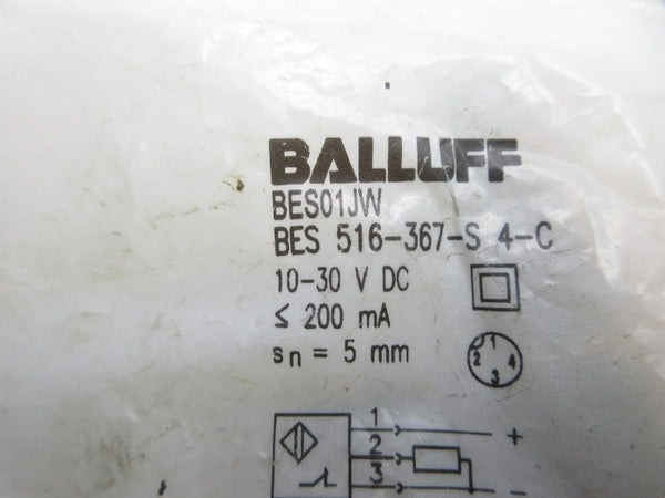 BALLUFF BES01JW BES 516-367-S4-C 10-30VDC NSMP