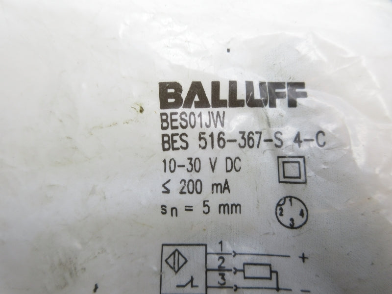BALLUFF BES01JW BES 516-367-S4-C 10-30VDC NSMP