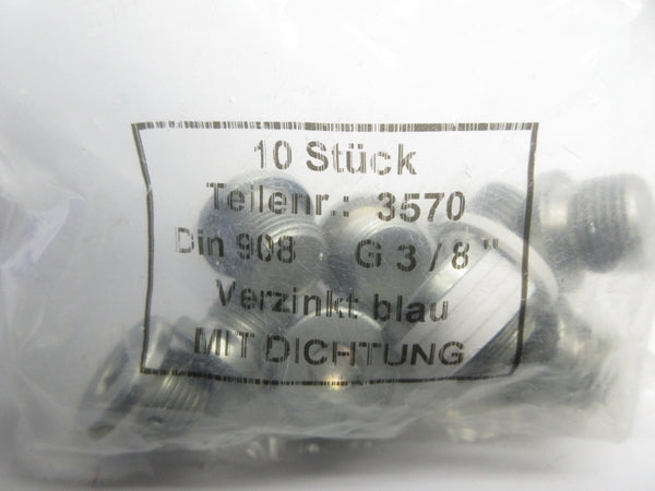 PLUG 3570 G 3/8" (PKG OF 10) NSMP