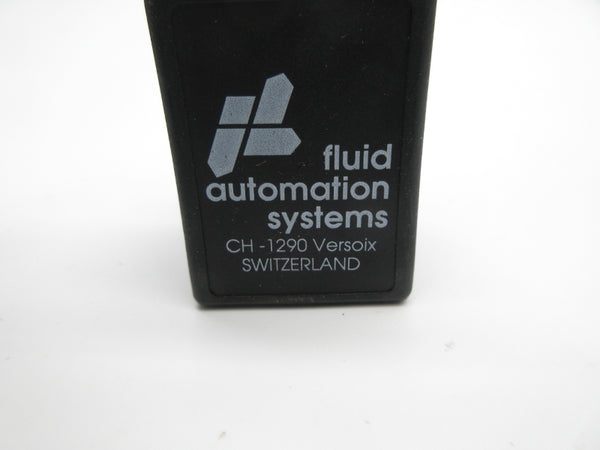 FLUID AUTOMATION SYSTEMS CH-1290 42V NSNP