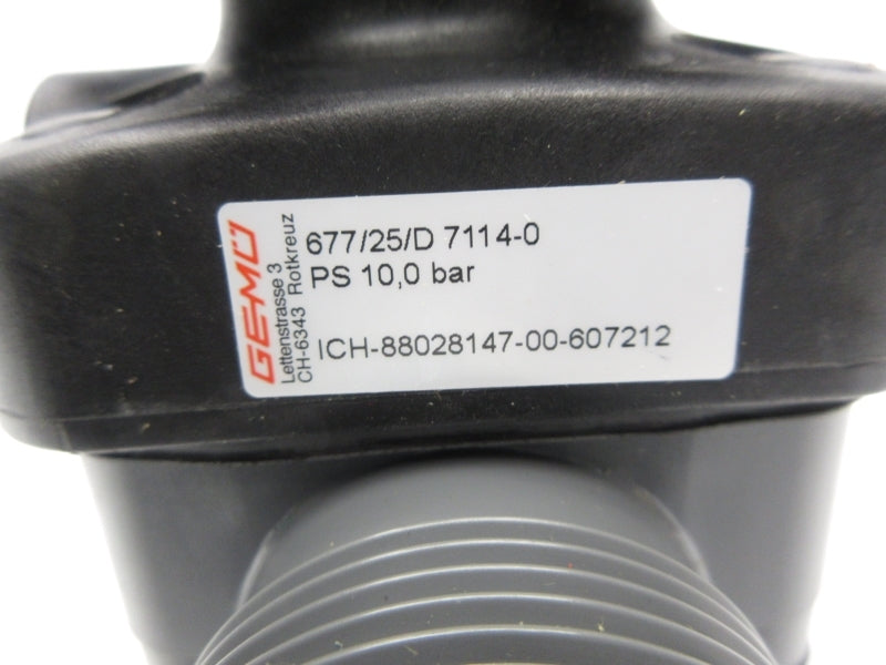 GEMU 677/25/D 7114-0 NSNP