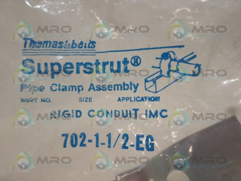THOMAS & BETTS 702-1-1/2-EG PIPE CLAMP ASSEMBLY NSMP