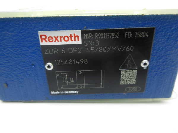 REXROTH ZDR 6 DP2-45/80YMV/60 R901137852 NSNP