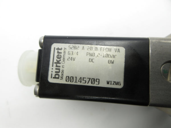 BURKERT 5282 A 20,0 EPDM VA G3/4 00145709 24VDC NSNP