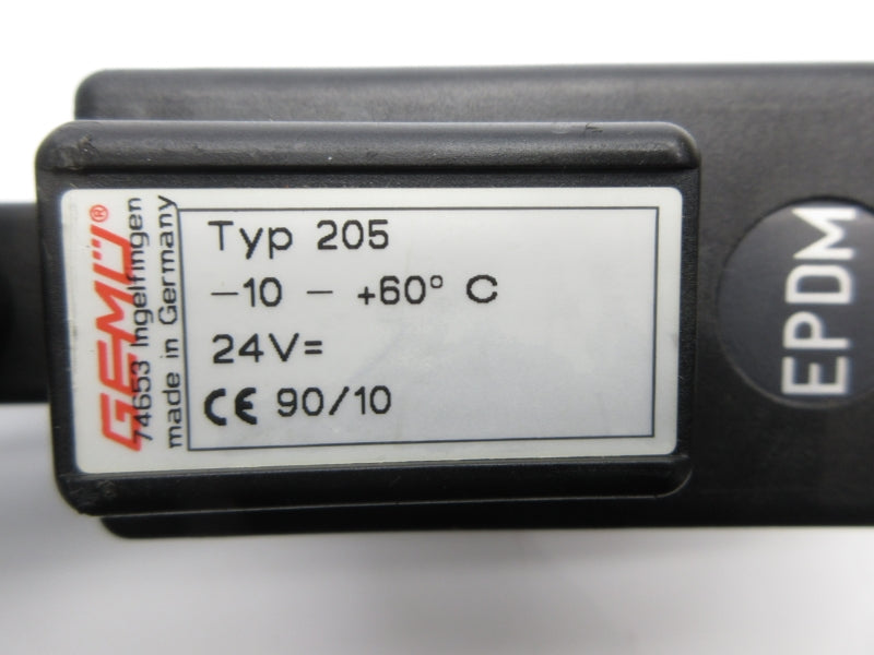 GEMU 205 24V NSNP