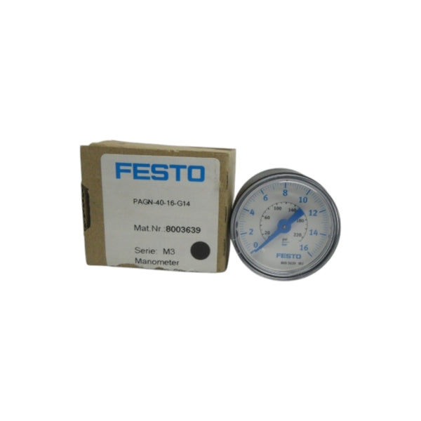 FESTO PAGN-40-16-G14 8003639 0-220PSI NSMP