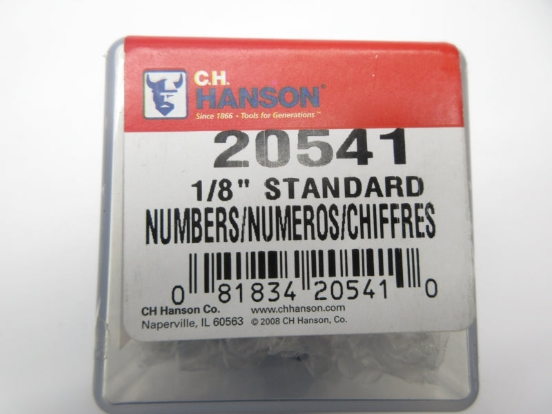 C.H. HANSON 20541 1/8" (PKG OF 9) NSMP