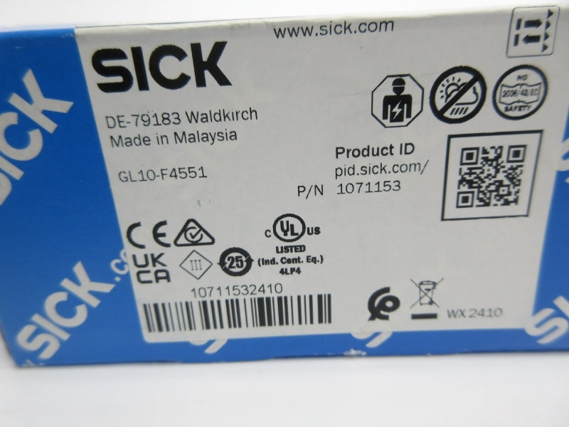 SICK GL10-F4551 1071153 10-30VDC NSMP