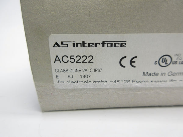 IFM EFECTOR AC5222 NSMP