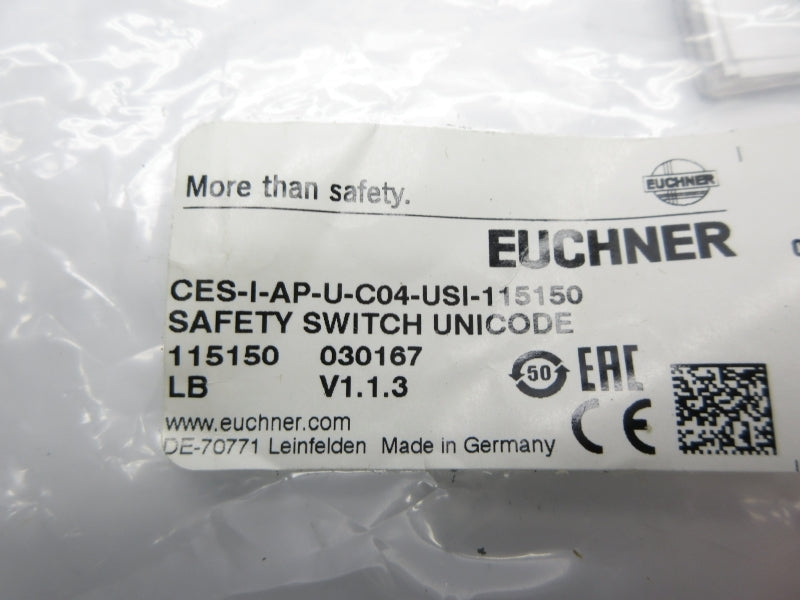 EUCHNER CES-I-AP-U-C04-USI-115150 NSMP